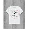 Tricou te iubesc din bumbac